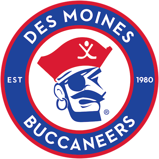Des Moines Buccaneers badge