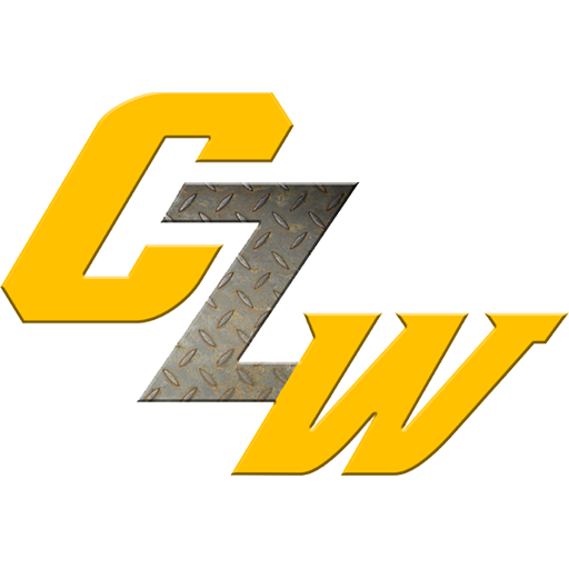 Combat Zone Wrestling Mens badge