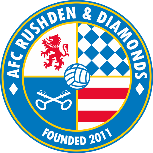 AFC Rushden and  Diamonds badge