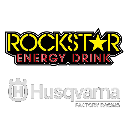 Rockstar Energy Husqvarna badge