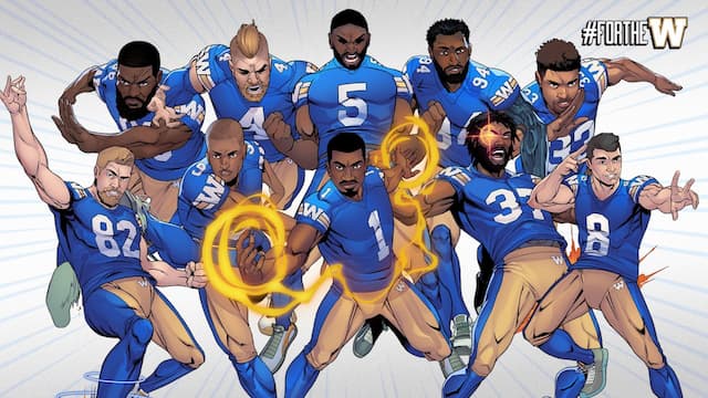 Winnipeg Blue Bombers artwork 5